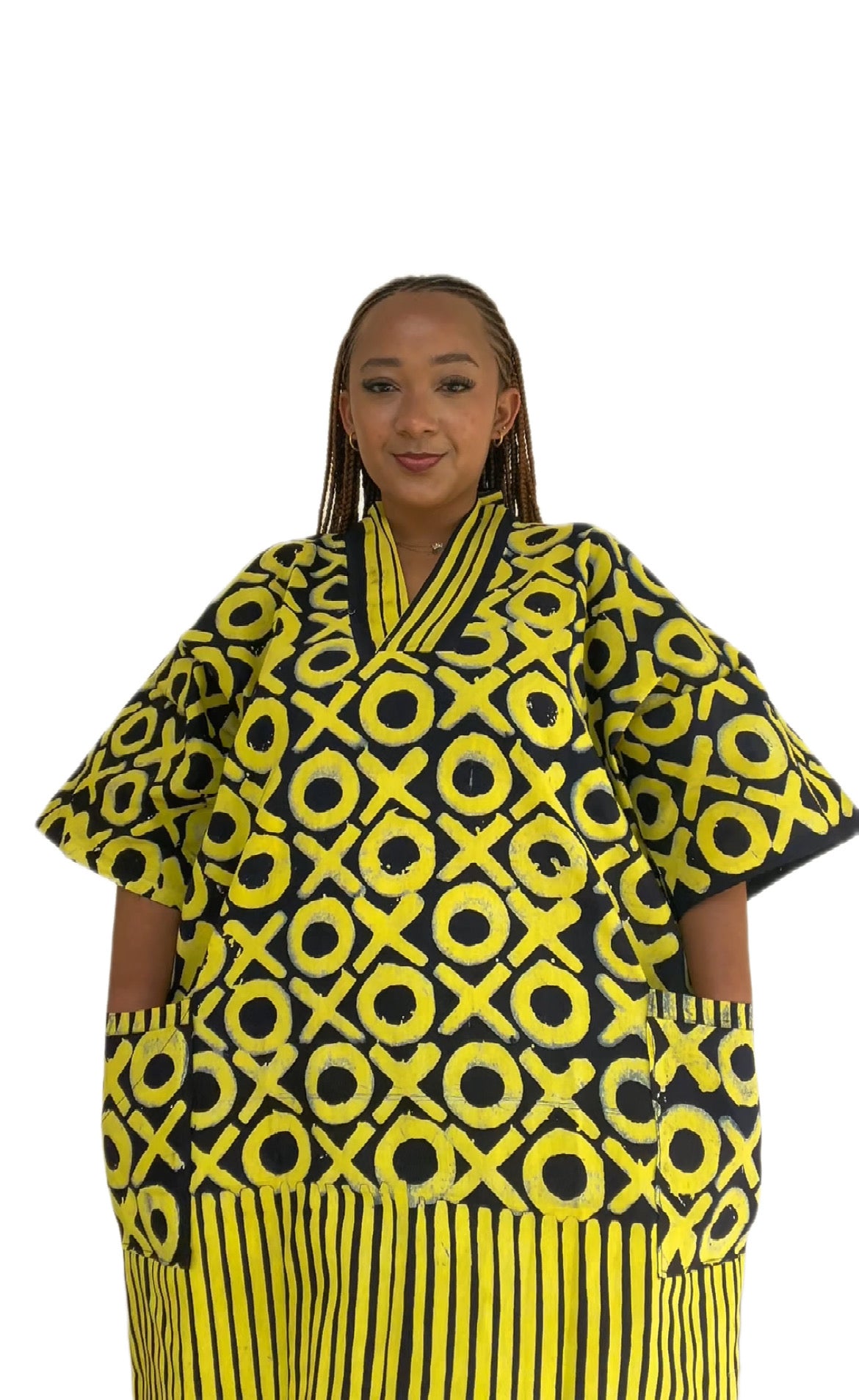 Batik Boubou Gown