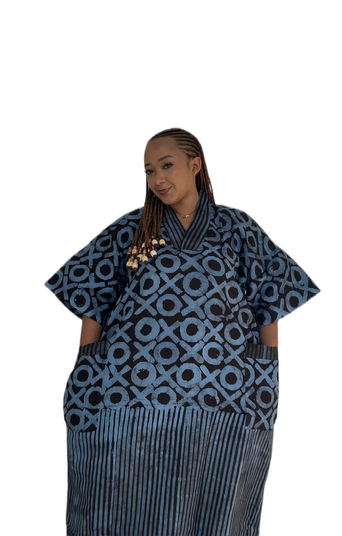 Batik Boubou Gown