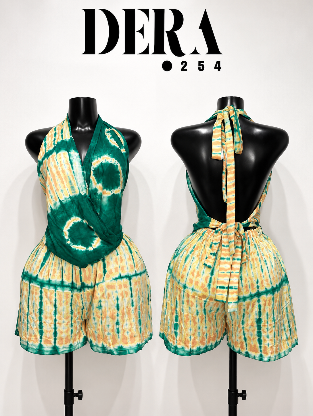 Cowl top+ short set