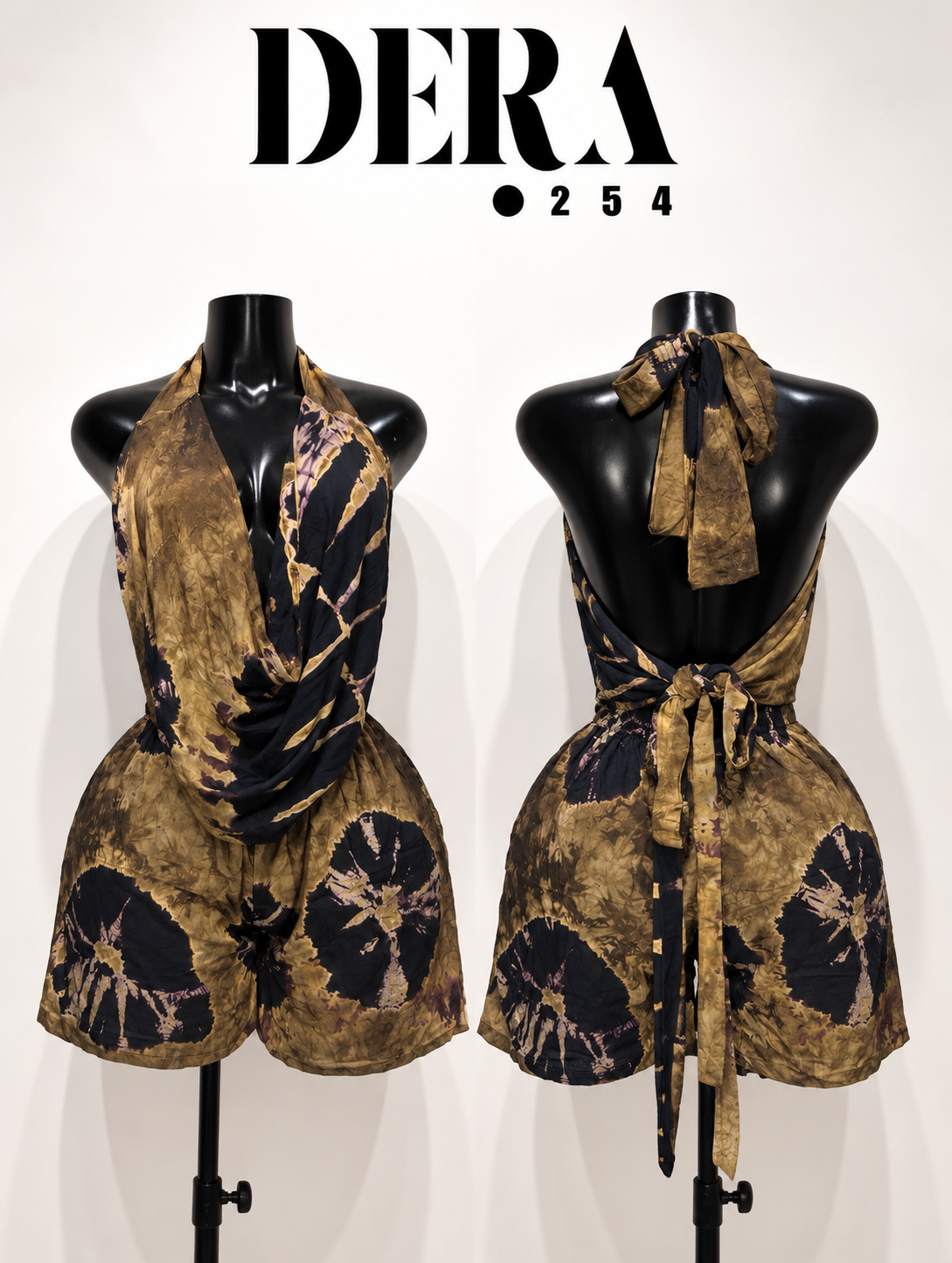 Cowl top+ short set