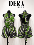 Cowl top+ short set
