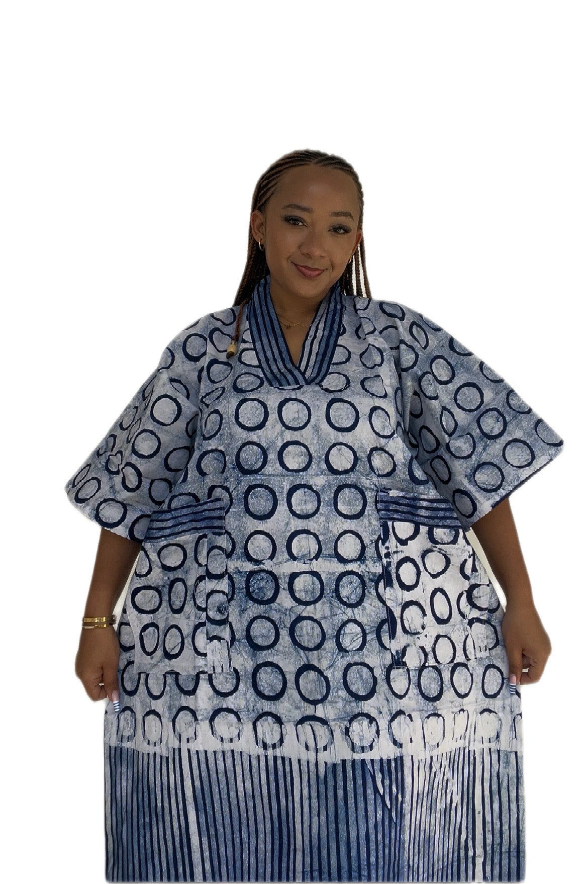 Batik Boubou Gown