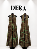 Sleeveless dera+ scarf