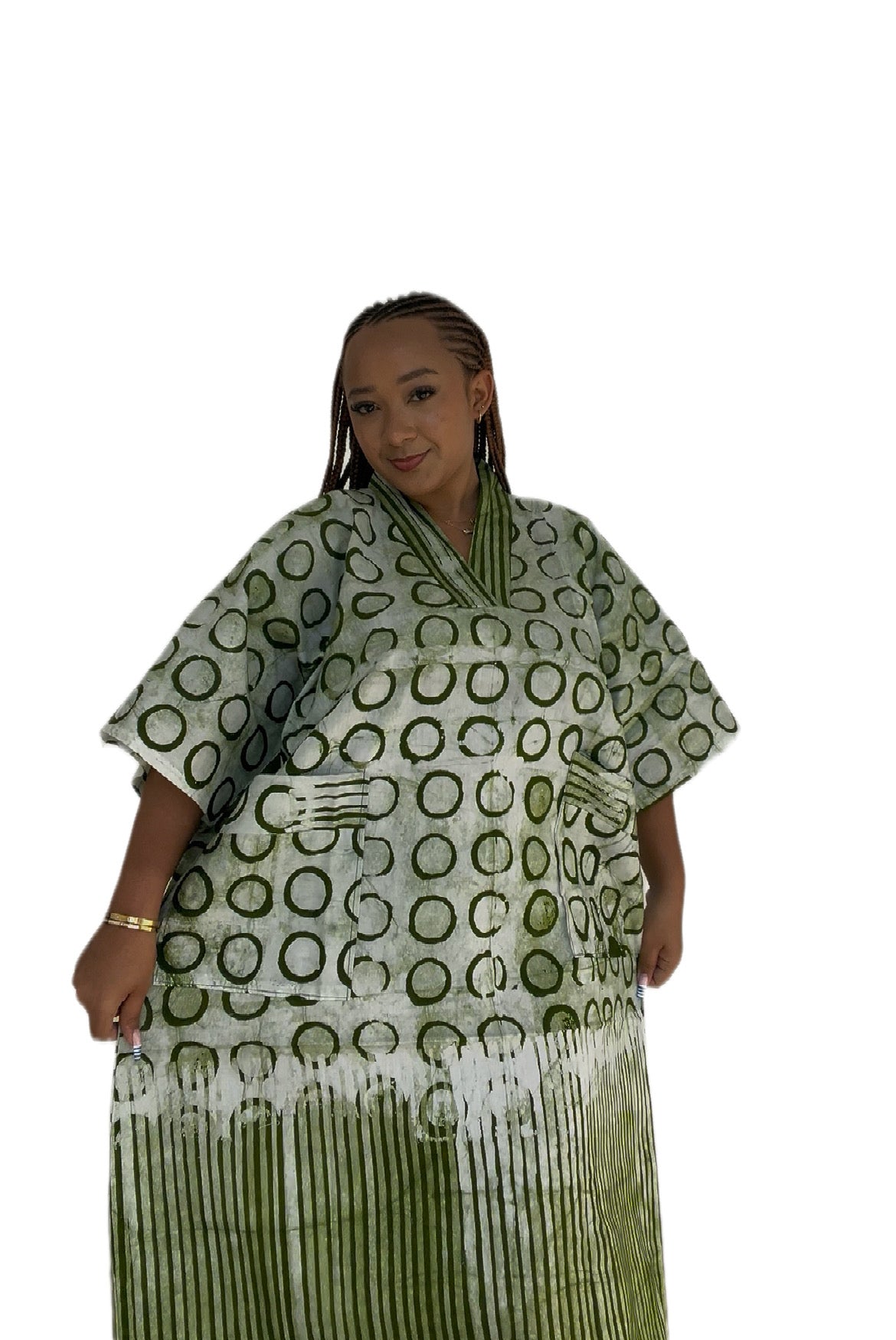 Batik Boubou Gown
