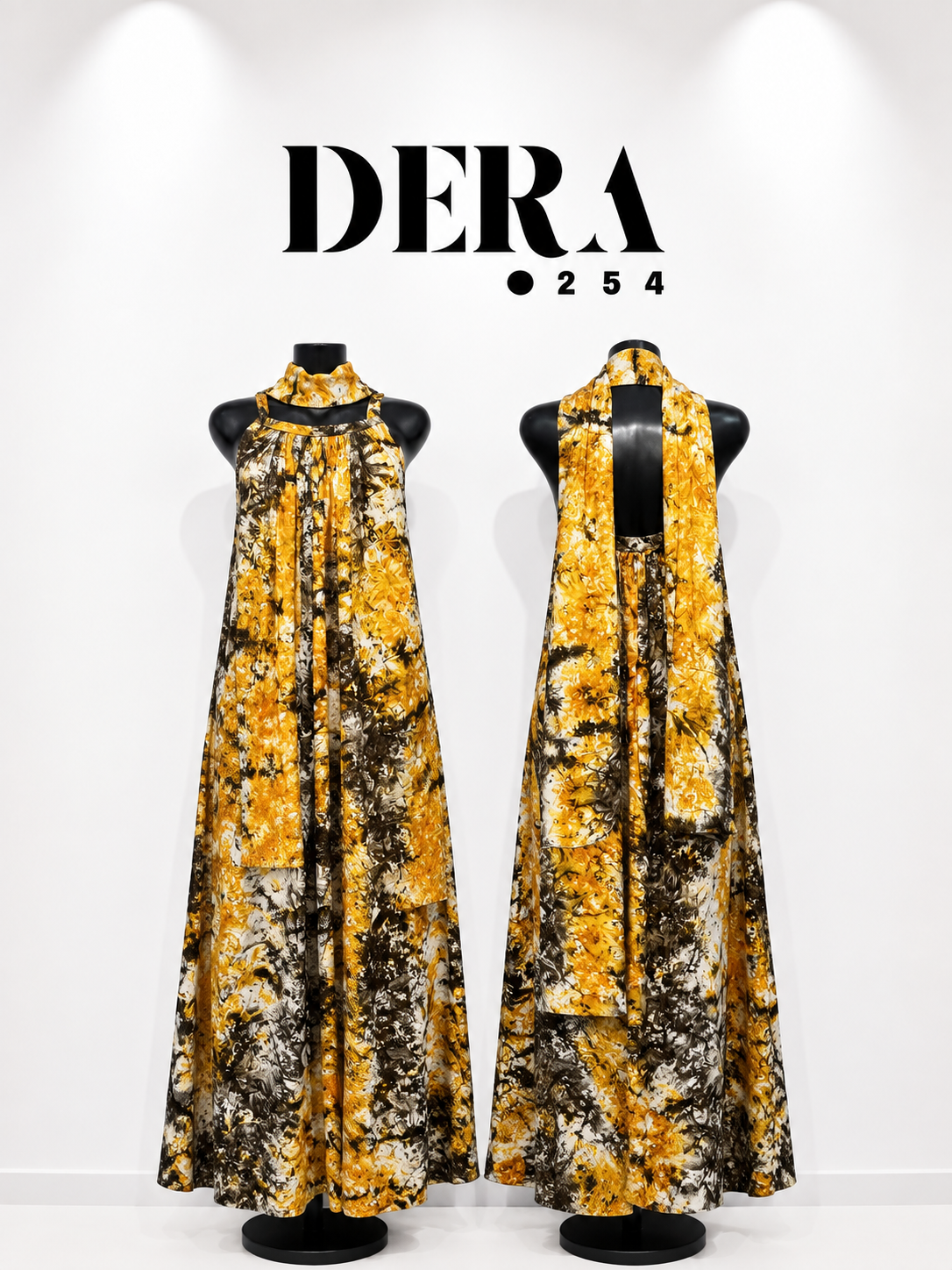 Sleeveless dera+ scarf