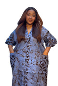 Batik Boubou Gown