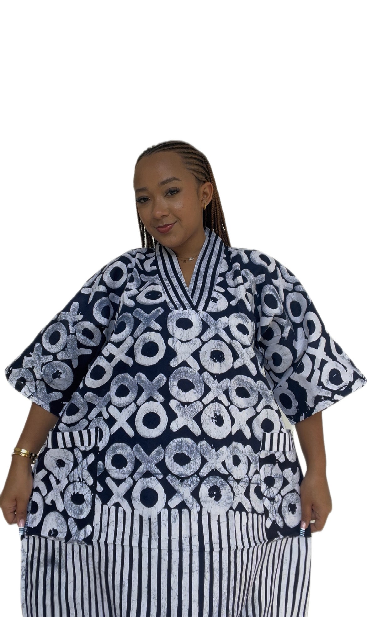 Batik Boubou Gown