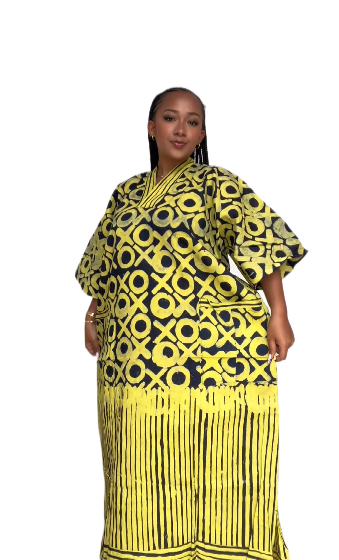Batik Boubou Gown