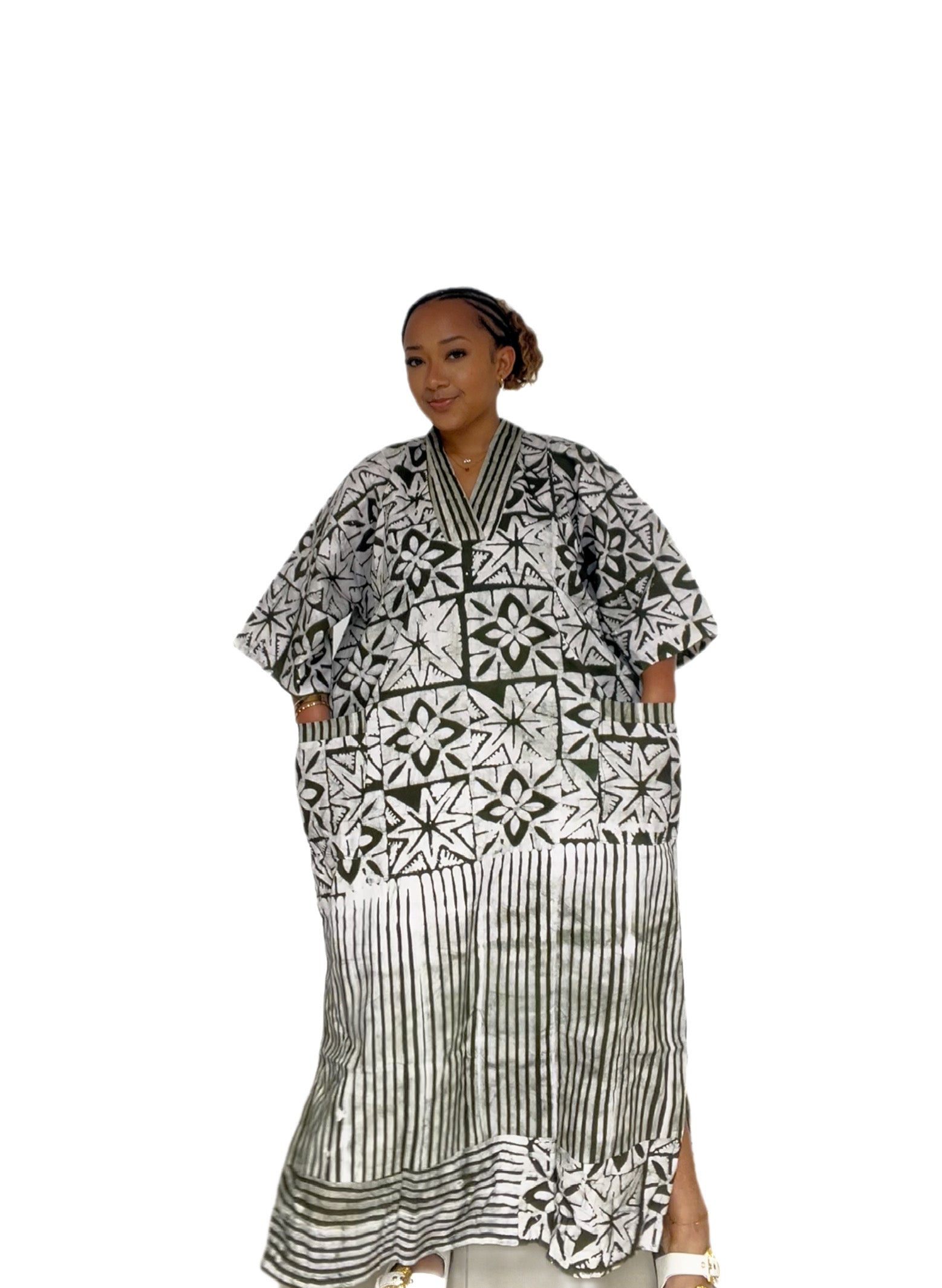 Batik Boubou Gown