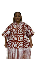 Batik Boubou Gown