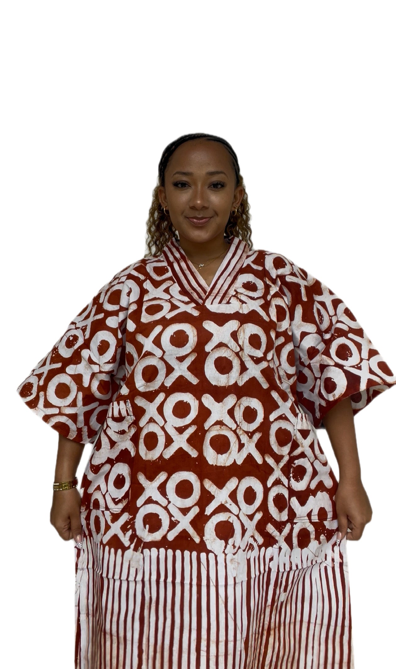 Batik Boubou Gown