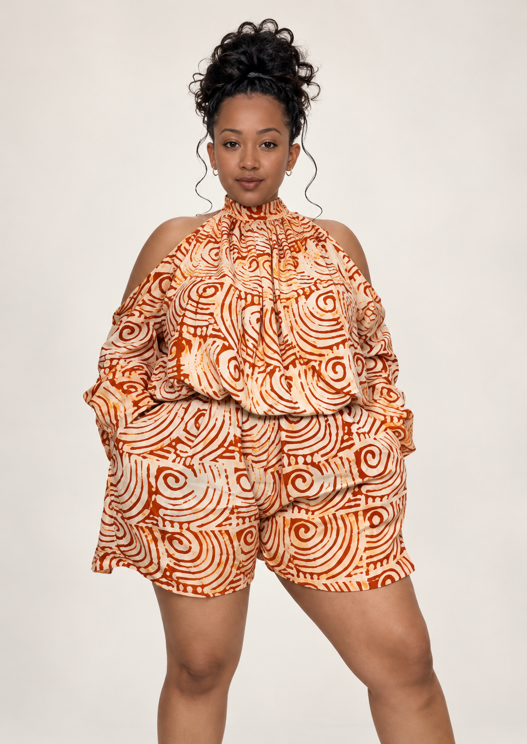 Aisha two piece set (adire)