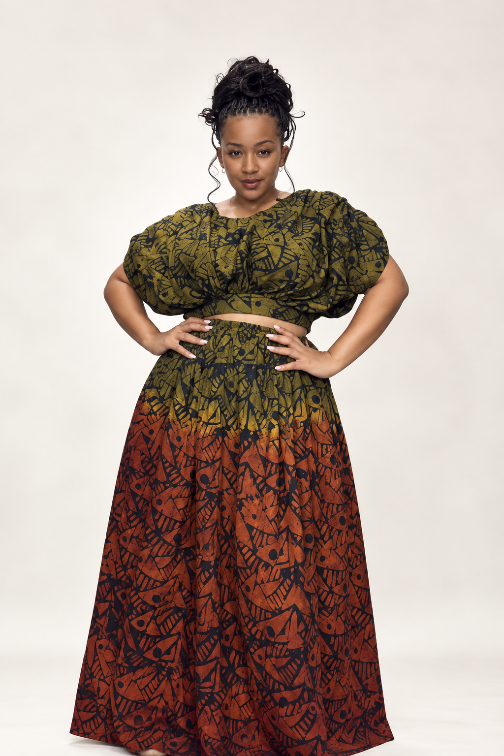 Ola set (Adire-Batik)