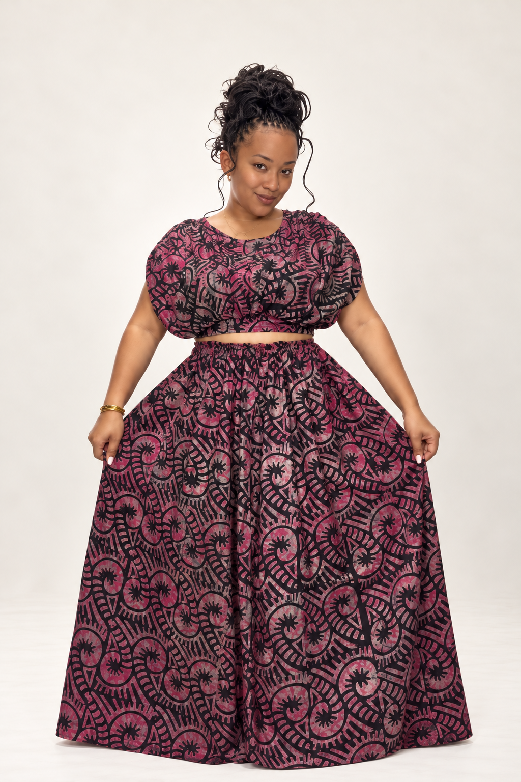 Ola set (Adire-Batik)