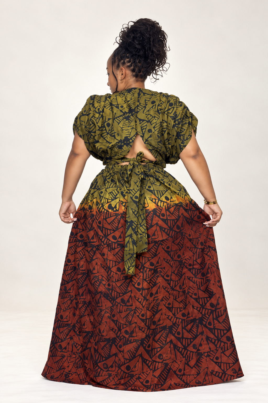 Ola set (Adire-Batik)